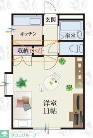 b’CASA深谷IIre-bornの物件間取画像